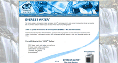 Desktop Screenshot of everestwater.com